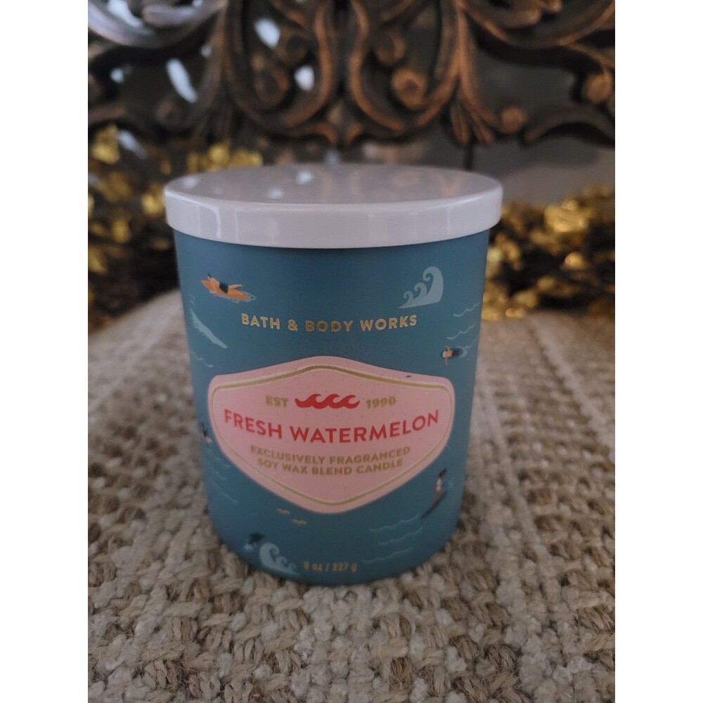 Fresh Watermelon - Bath and Body Works Single Wick Candle